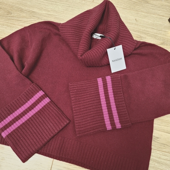 NAADAM Cashmere Blend oversized turtleneck - Picture 3 of 6